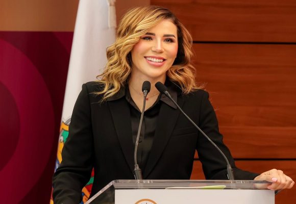 Tras visita a San Quintín, Marina del Pilar opina sobre el disgusto de Sheinbaum