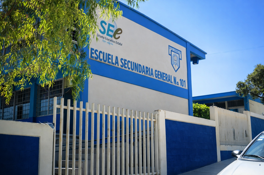 Reportan brote de influenza en la Secundaria Estatal No. 101