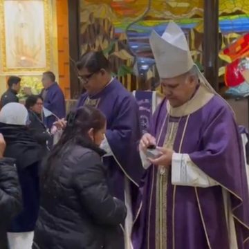 El Administrador Apostólico de la Arquidiócesis de Tijuana presidió la misa de Miércoles de Ceniza, que marca el inicio de la Cuaresma para la comunidad católica.