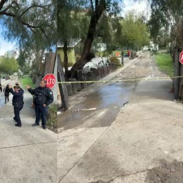 Vecinos señalaron que durante años solicitaron la construcción de un puente y la canalización del arroyo donde ocurrió el accidente fatal.