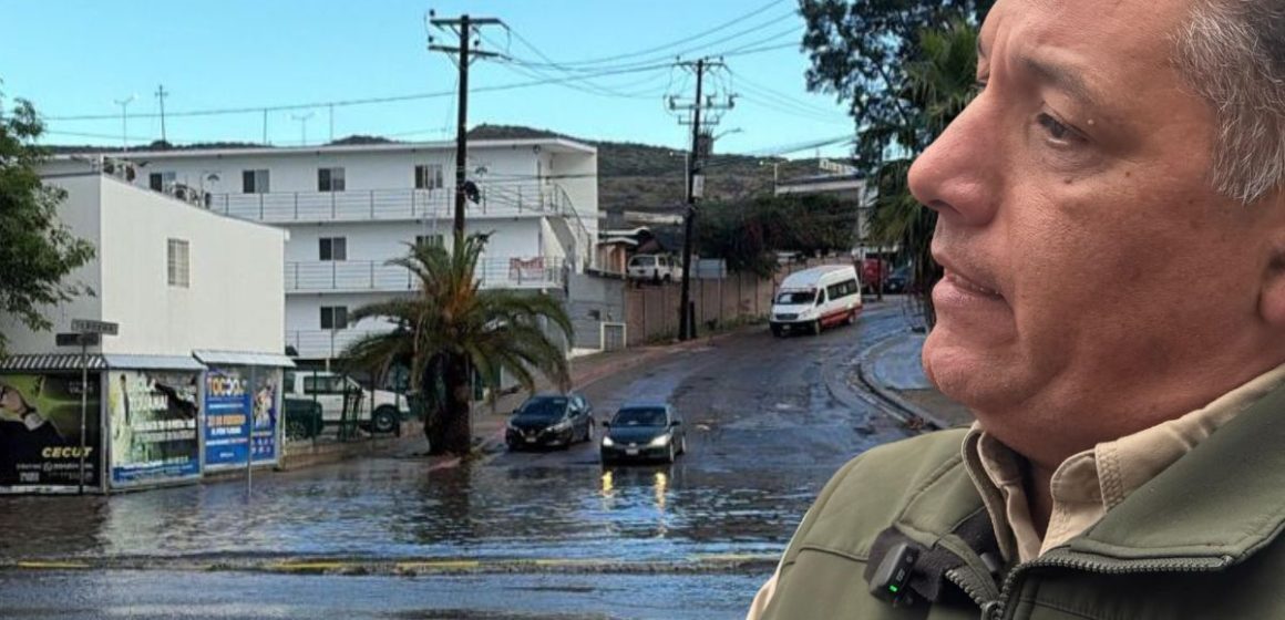 Las lluvias provocaron encharcamientos en diversas vialidades y la inundación de al menos nueve viviendas en la ciudad.