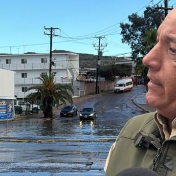 Las lluvias provocaron encharcamientos en diversas vialidades y la inundación de al menos nueve viviendas en la ciudad.