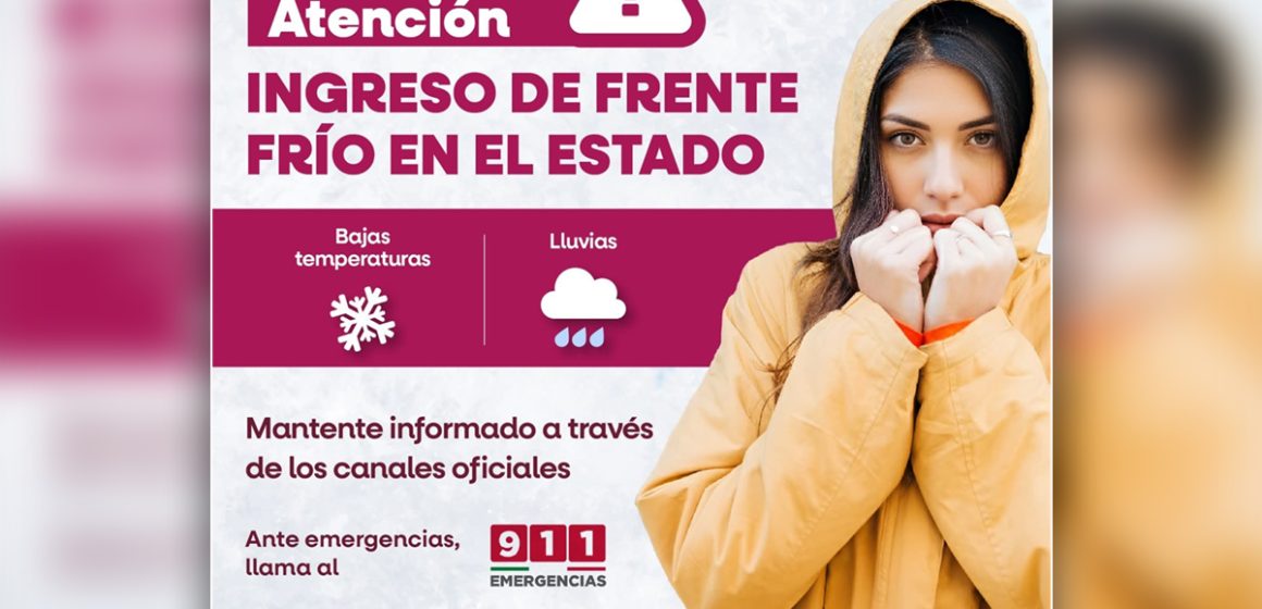 Lluvias, viento y frío por ingreso del frente frío 34 en Tijuana