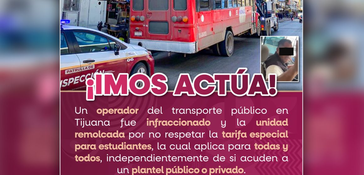 fgfdg Por negar descuento a estudiante, remolcan camión y multan al chofer