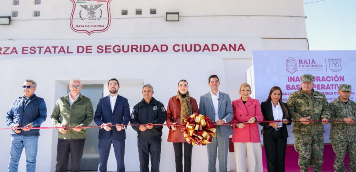 Gobierno estatal refuerza la seguridad en La Rumorosa con nueva base operativa de la FESC