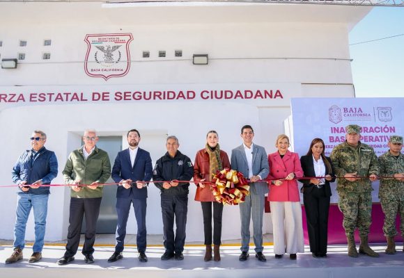 Gobierno de Marina del Pilar fortalece la seguridad en La Rumorosa con nueva base operativa de la FESC