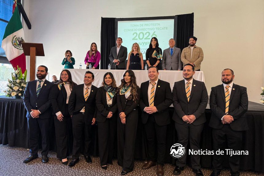 Rinden protesta nuevo Consejo Directivo de AMPI Tecate 2026 