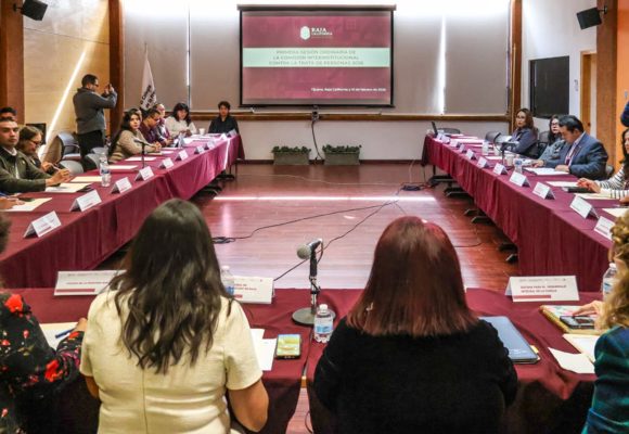 Blindan estrategia 2026 en primera sesión de la Comisión Interinstitucional contra la Trata de Personas