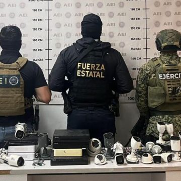 tgtgtg Retiran 21 cámaras irregulares en operativo encabezado por Laureano Carrillo en Tecate