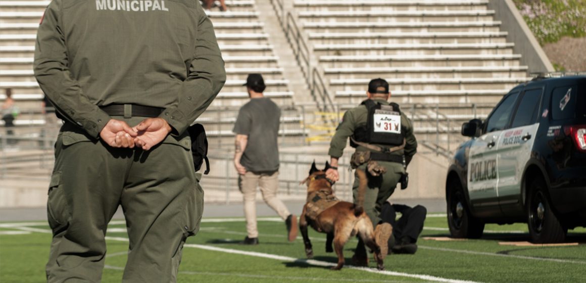 vxcdf Destaca Unidad de Operaciones Caninas de Tijuana en competencia internacional en Estados Unidos