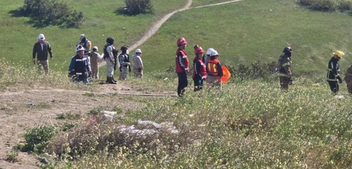 Coordinación interinstitucional controla incendio en Ducto de Pemex