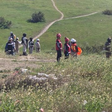 Coordinación interinstitucional controla incendio en Ducto de Pemex