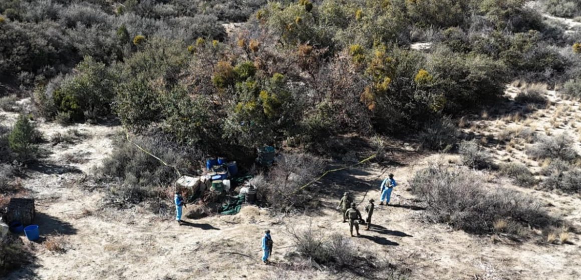 Desmantelan laboratorio de metanfetamina en Ensenada; suman nueve asegurados en un año