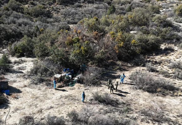 Desmantelan laboratorio de metanfetamina en Ensenada; suman nueve asegurados en un año