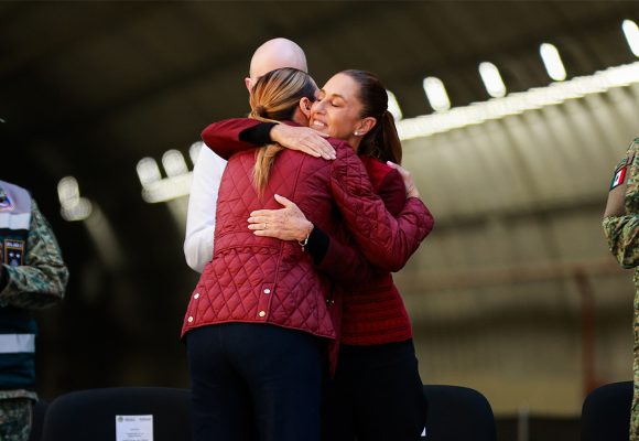 Trabajo coordinado y obras clave, marcan visita presidencial a Baja California