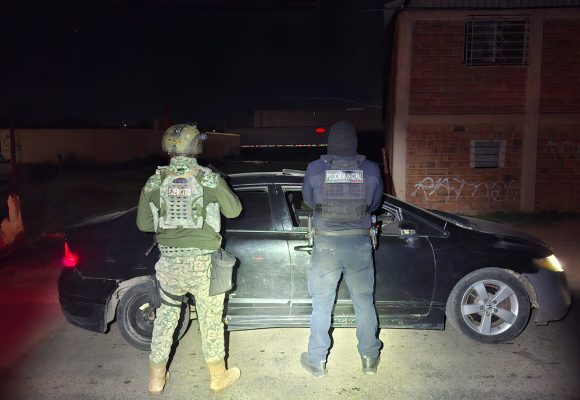 Aseguran armas de fuego durante operativo preventivo en la zona rural de Tecate