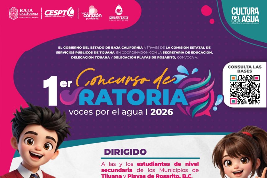 CESPT convoca a concurso de oratoria “Voces por el Agua 2026”