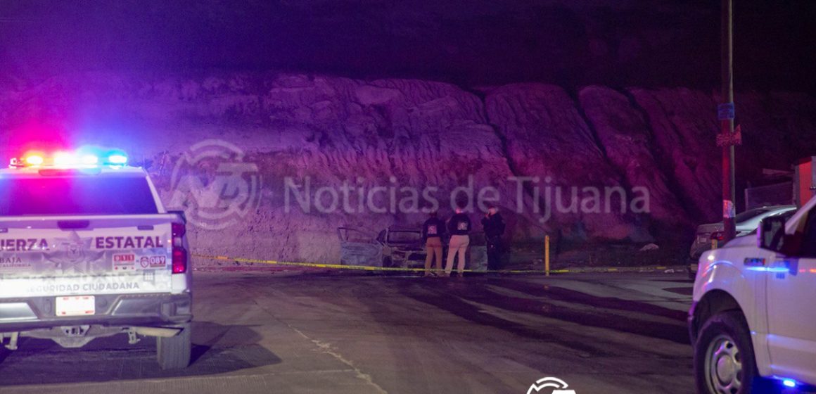 Ataque armado deja un muerto, dos heridos y un vehículo incendiado en Paseos del Vergel