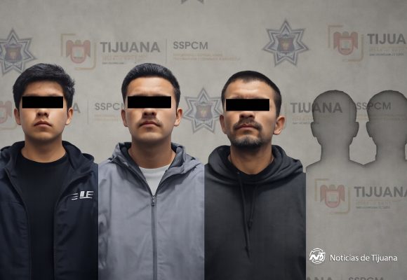 Detienen a cinco por robo a casa en Santa Fe