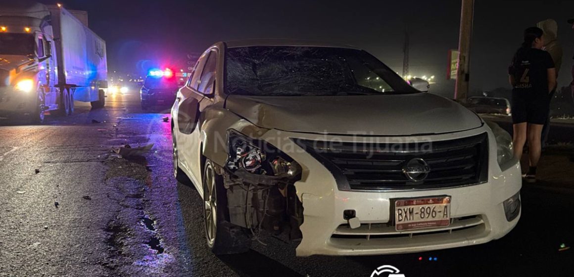 1 Intento de asalto termina en atropellamiento; fue trasladado a un hospital