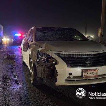Intento de asalto termina en atropellamiento; fue trasladado a un hospital