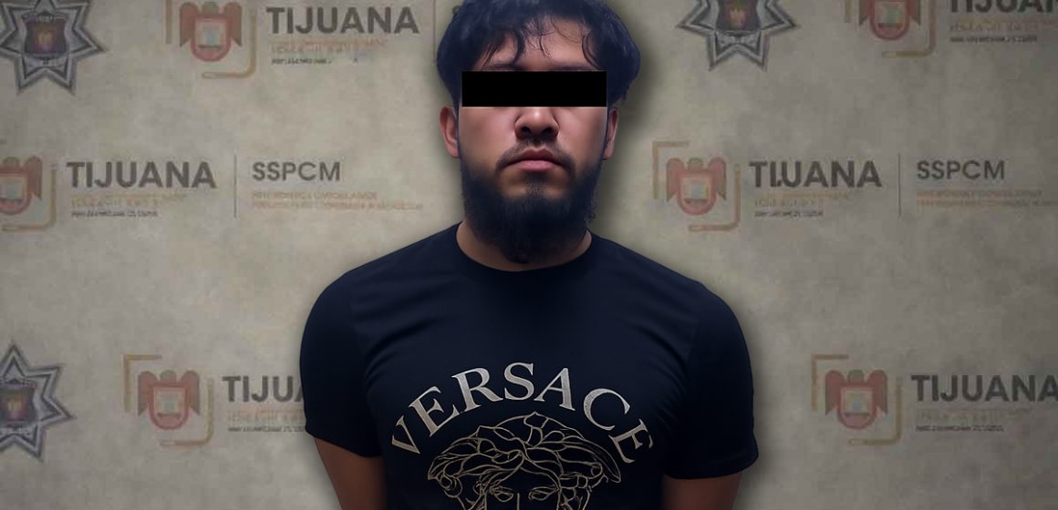 Detienen a hombre armado por agredir mujer