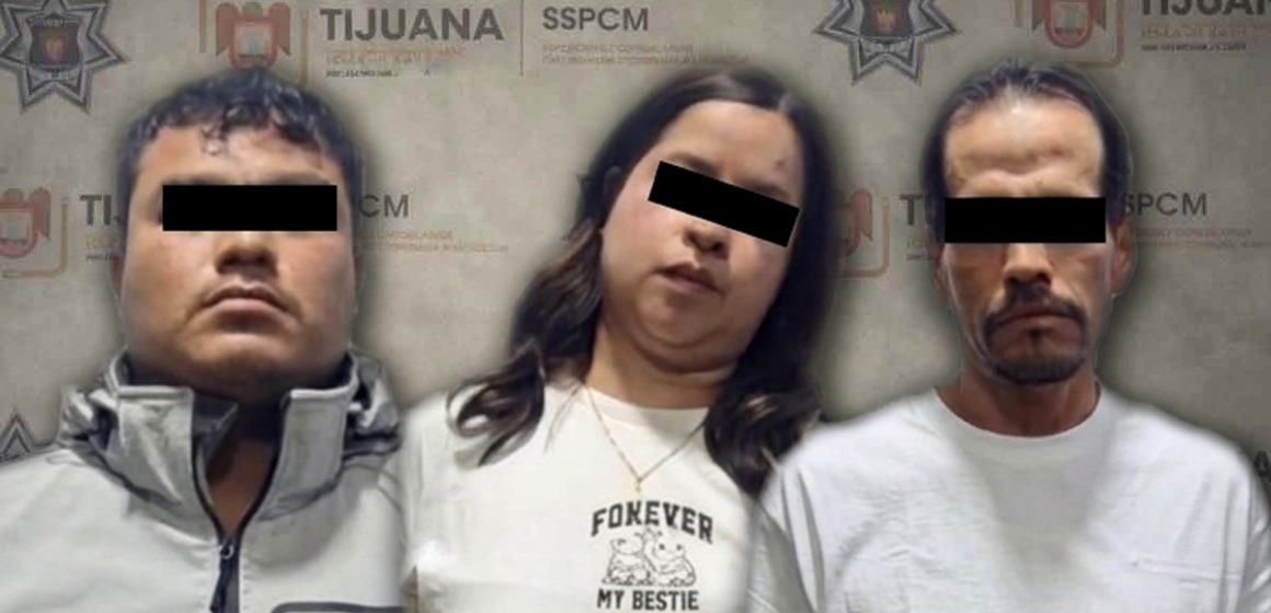 Aseguran a tres con arma y orden activa