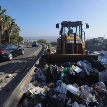 Gobierno municipal retira 155 toneladas de basura
