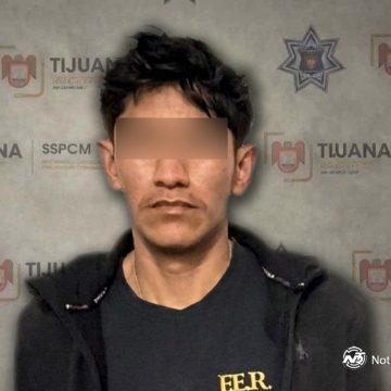 Detienen a hombre armado con droga