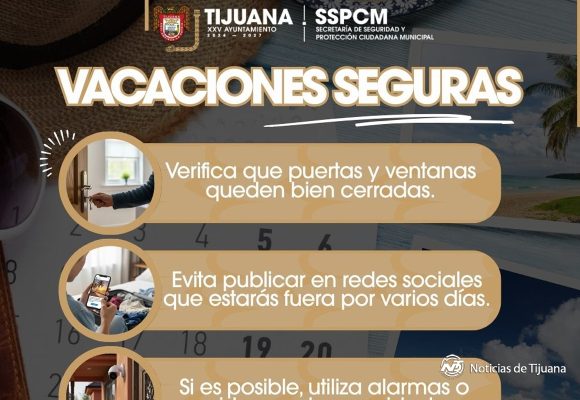 Emiten recomendaciones para evitar robos en Semana Santa