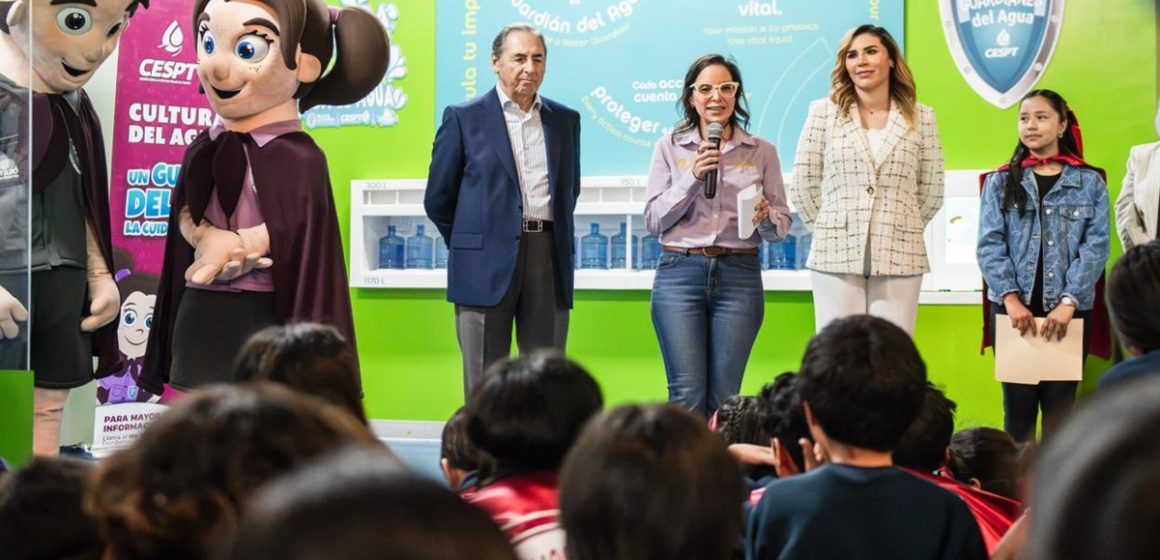 1 Cespt inaugura espacio interactivo sobre cultura del agua en El Trompo