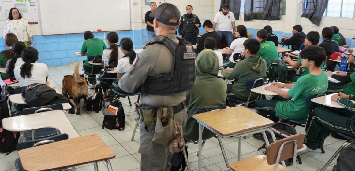 Fortalecen vigilancia preventiva en escuela de Tijuana