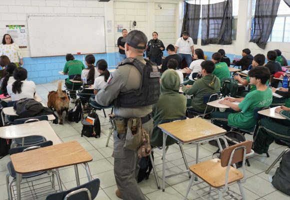Fortalecen vigilancia preventiva en escuela de Tijuana