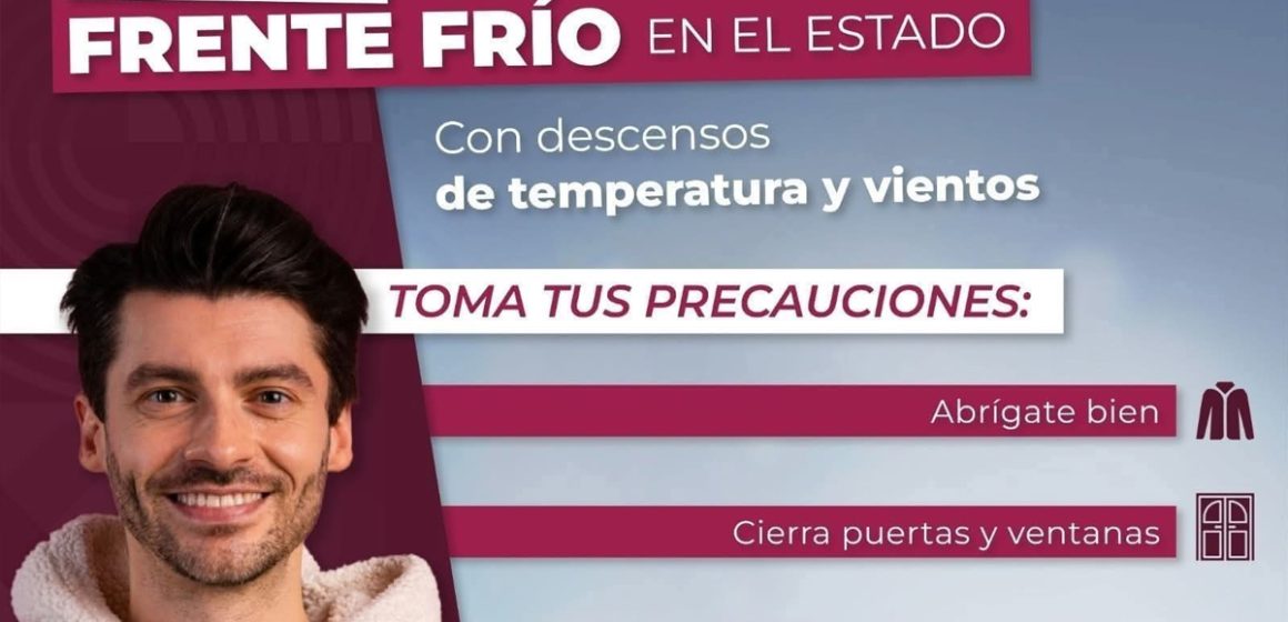 Ingresará nuevo frente frío a Baja California