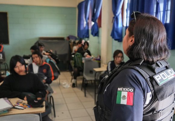 SSPCM realiza revisión de pertenencias en plantel educativo
