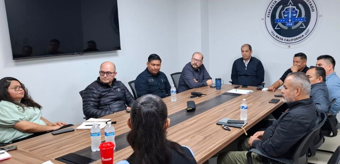 Fiscalía de Rosarito y Policía Municipal coordinan trabajo para mejorar integración de casos