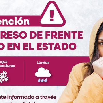 Alerta protección civil BC por frente frío 39