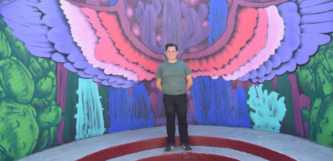 Inauguran mural comunitario en Parque Villa Mágica
