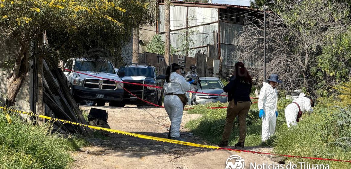 hombre sin vida en colonia Reforma Tijuana