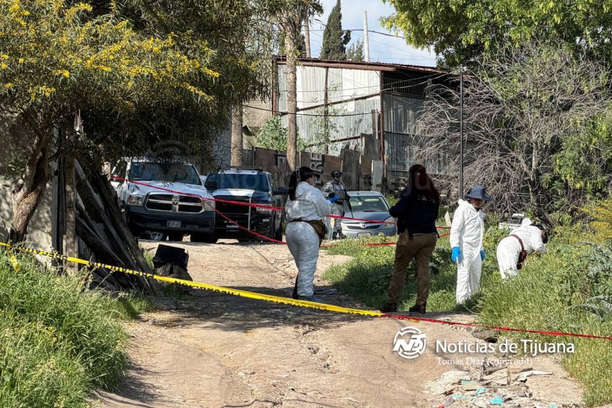 hombre sin vida en colonia Reforma Tijuana