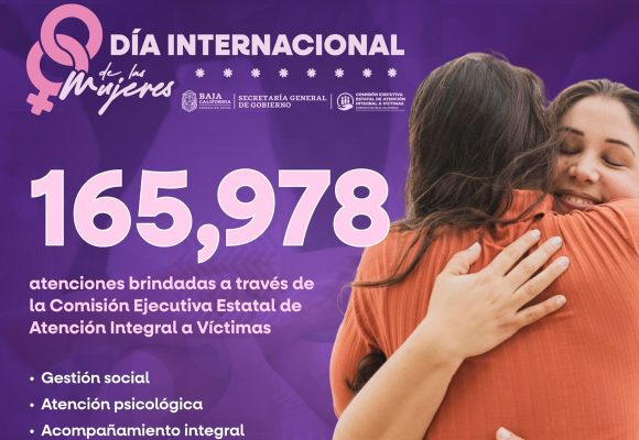 Supera CEEAV las 165 mil atenciones en Baja California