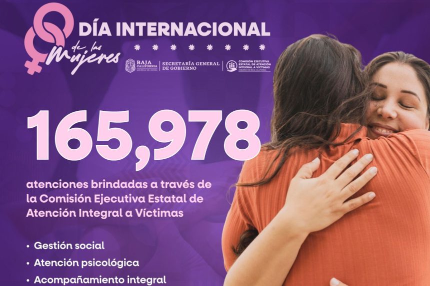Supera CEEAV las 165 mil atenciones en Baja California