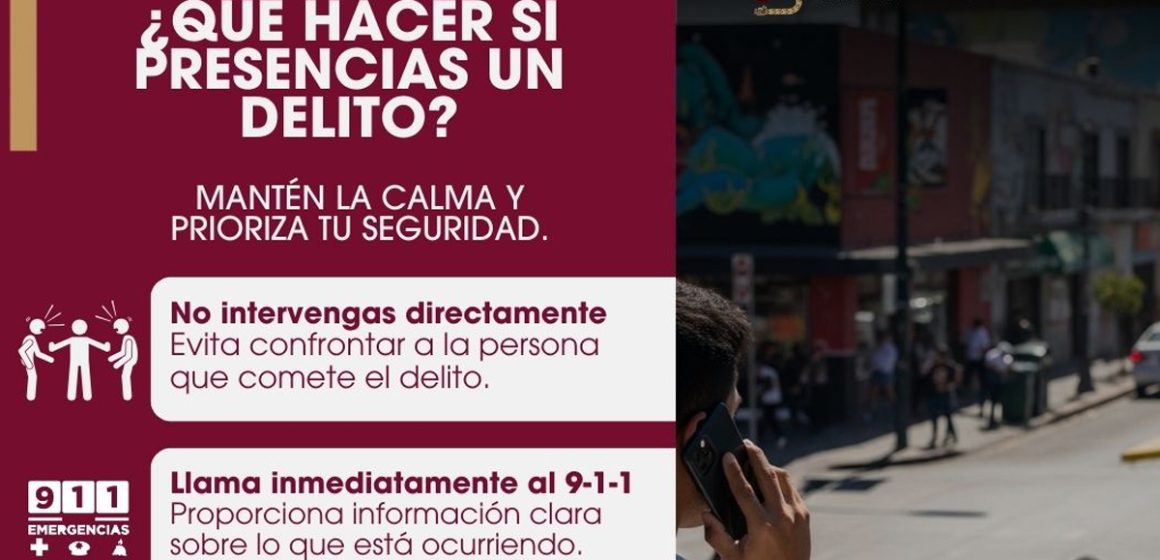 Pide Policía Municipal reportar delitos y no confrontar a delincuentes