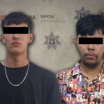 Detienen a dos por robo en taxi