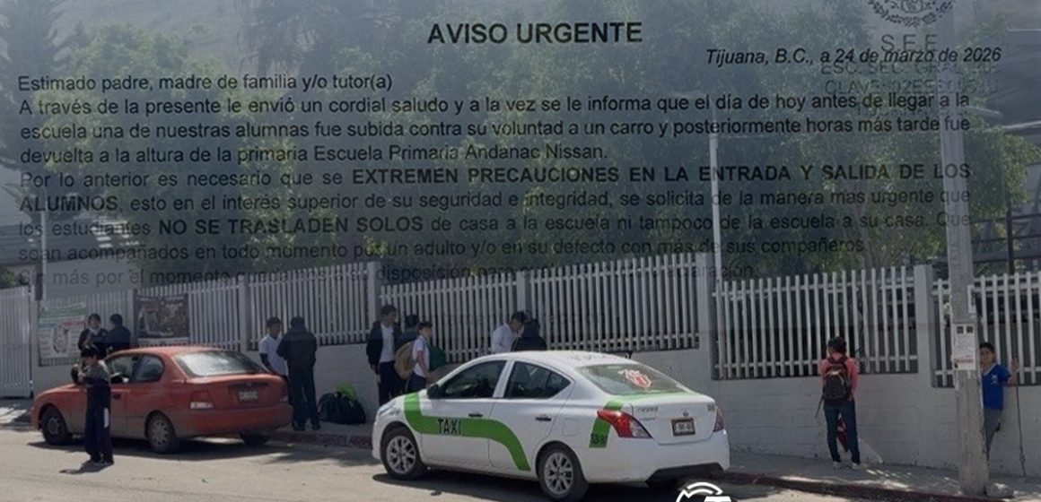 Secundaria 206 emite alerta tras privación de la libertad de alumna