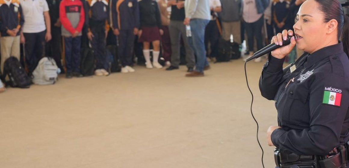 Fortalece SSPCM programa escolar en Valle Dorado