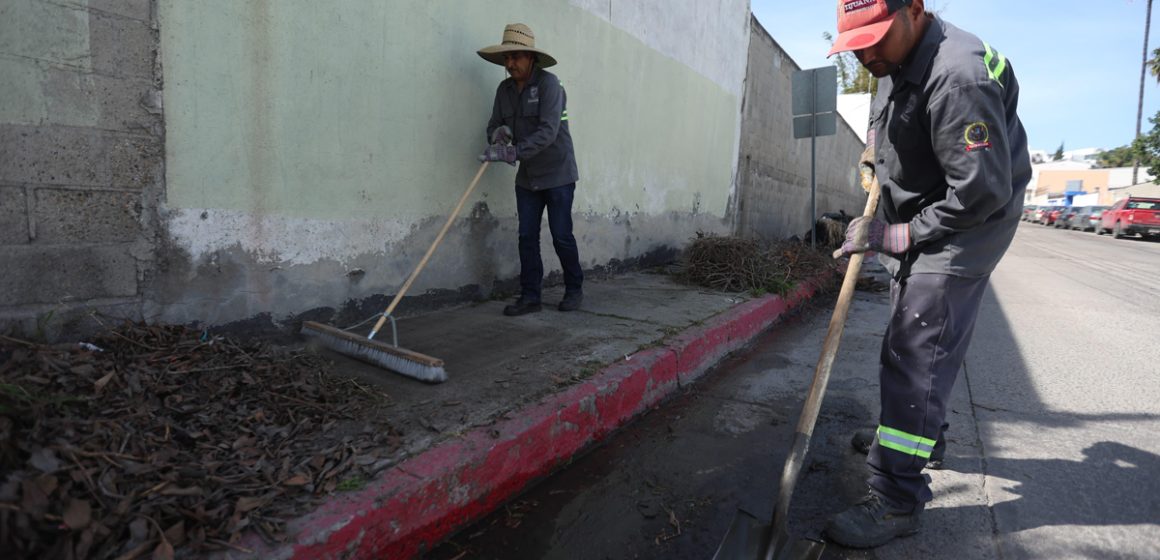 Tijuana refuerza limpieza y servicios en colonias