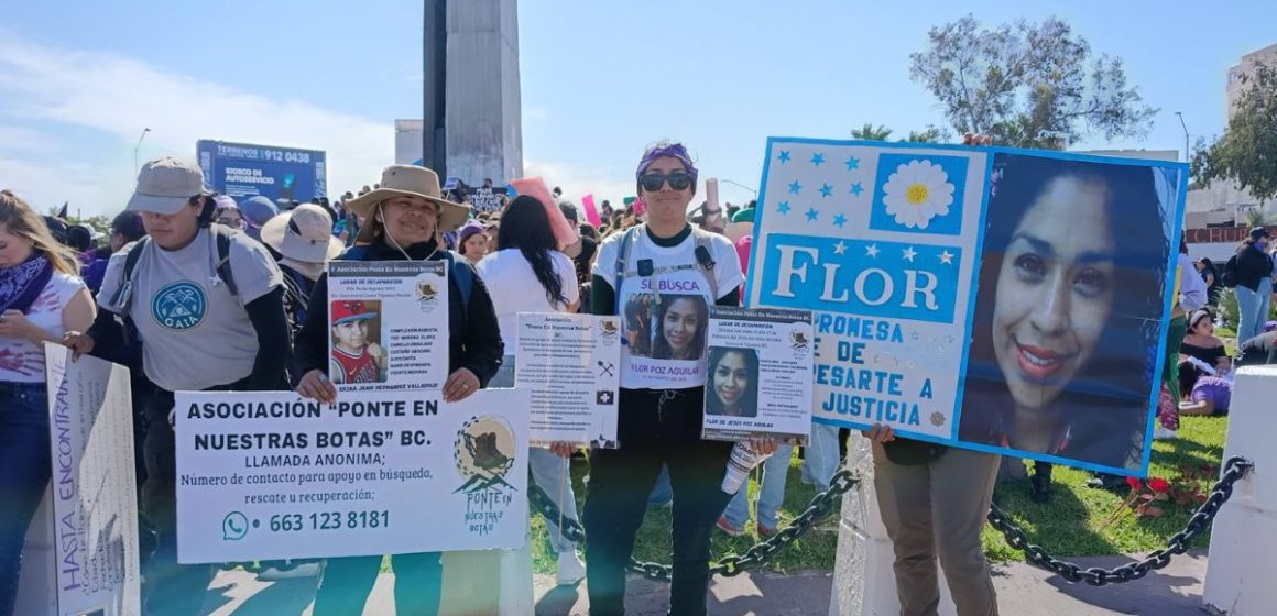 Critica colectivo vandalismo durante marchas del 8M