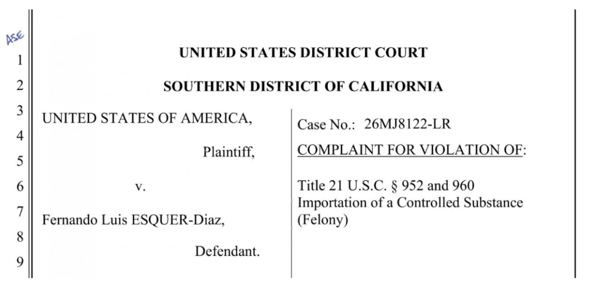 Detienen en EU a ex director de ISSSTECALI; traía 70 kg de Meta