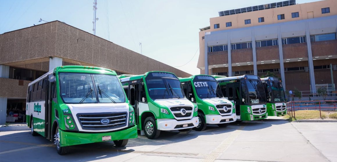 IMOS refuerza transporte público en Mexicali con nuevas unidades para rutas CETYS y Valle Dorado